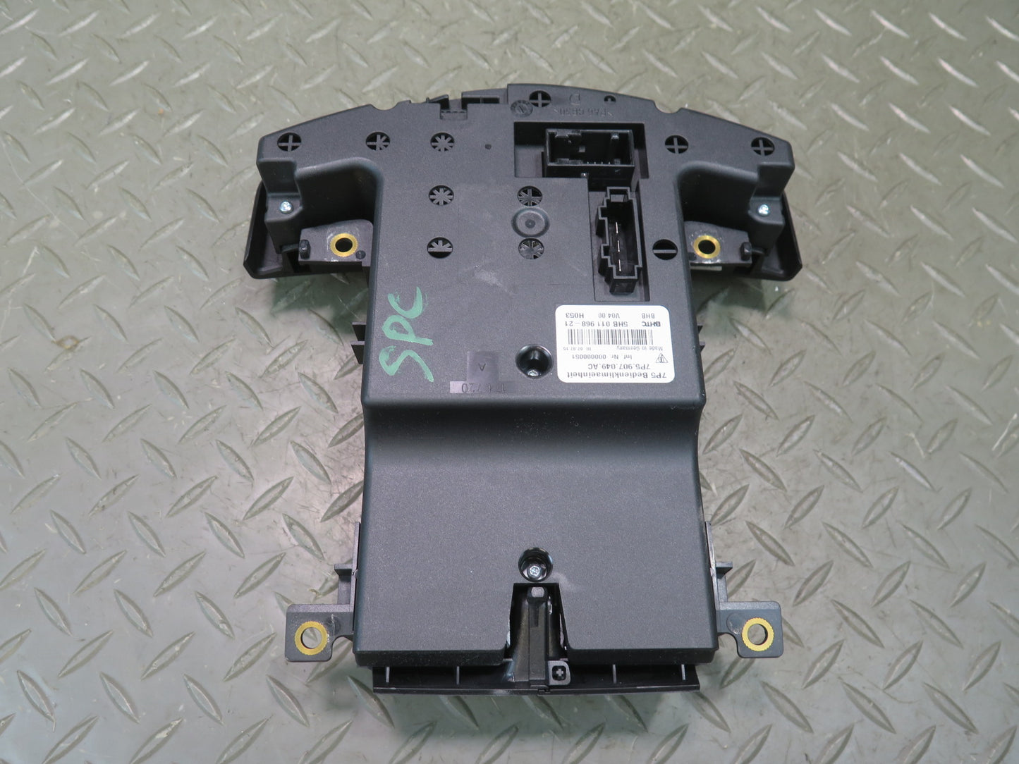 2016-2018 Porsche Cayenne 958 A/C Heater Climate Control Switch Panel