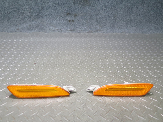 11-18 Porsche Cayenne 958.2 Front Left & Right Side Marker Light Lamp Set of 2