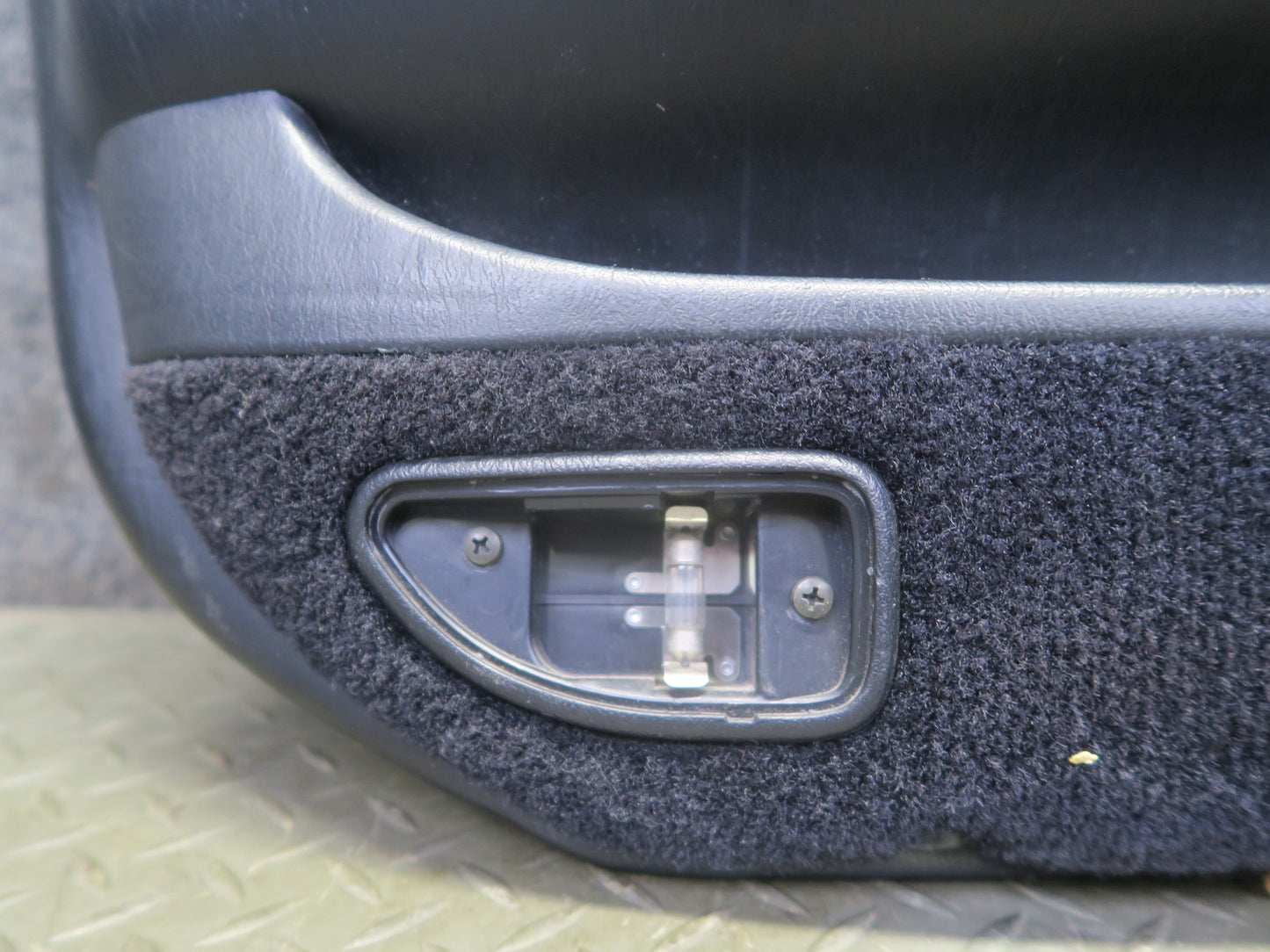 91-93 Toyota SW21L MR2 Set of 2 Front Door Interior Trim Cover Panel Black OEM