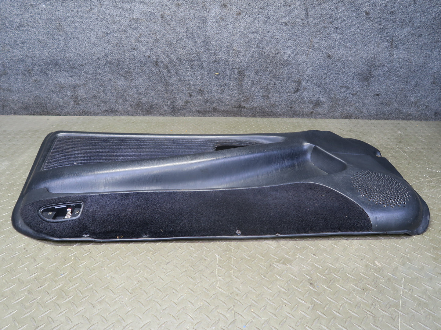 91-93 Toyota SW21L MR2 Set of 2 Front Door Interior Trim Cover Panel Black OEM