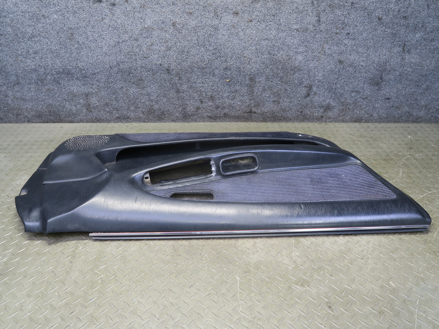 91-93 Toyota SW21L MR2 Set of 2 Front Door Interior Trim Cover Panel Black OEM