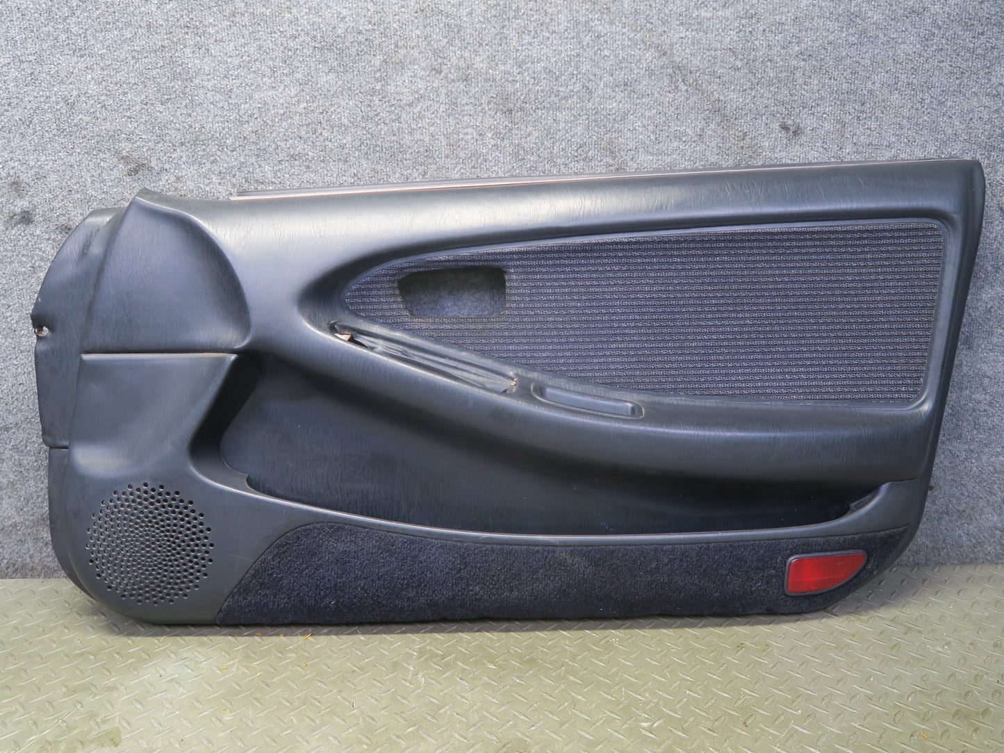 91-93 Toyota SW21L MR2 Set of 2 Front Door Interior Trim Cover Panel Black OEM