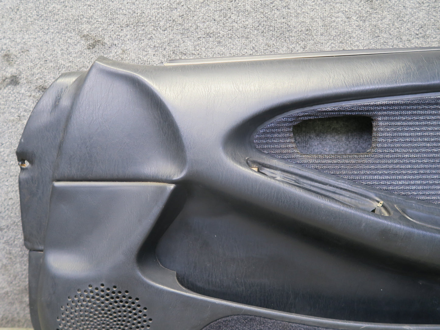 91-93 Toyota SW21L MR2 Set of 2 Front Door Interior Trim Cover Panel Black OEM