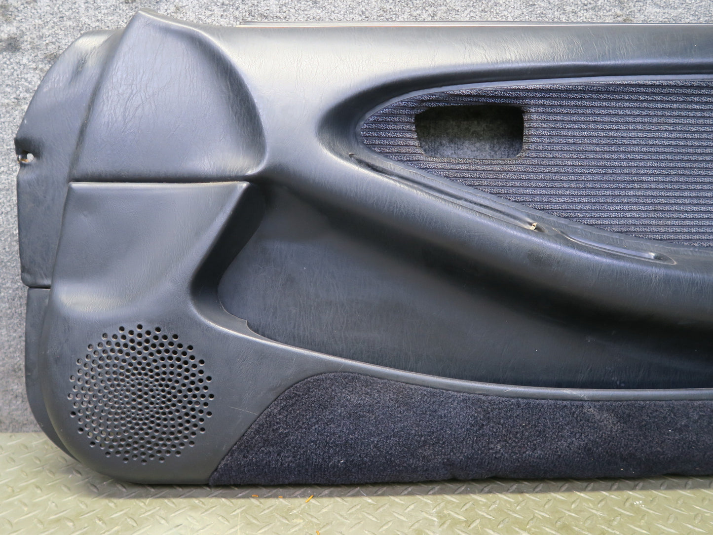 91-93 Toyota SW21L MR2 Set of 2 Front Door Interior Trim Cover Panel Black OEM