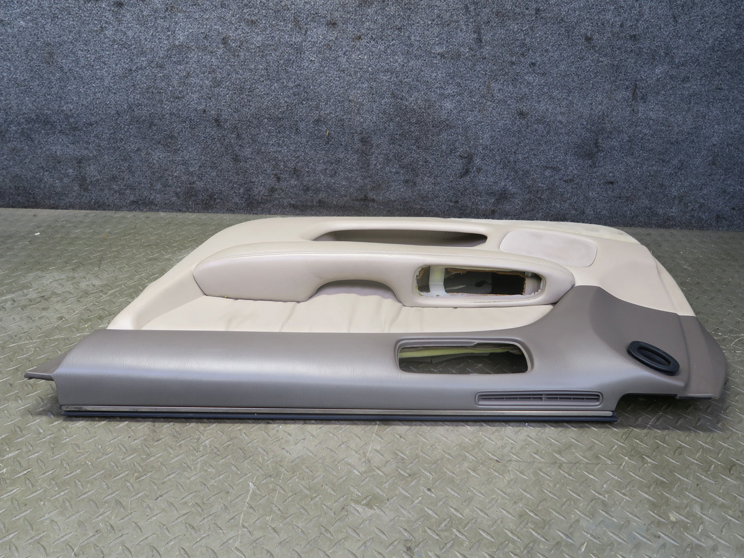 98-00 Lexus UCF20L LS400 Set of 2 Front Door Interior Trim Cover Panel Ivory OEM