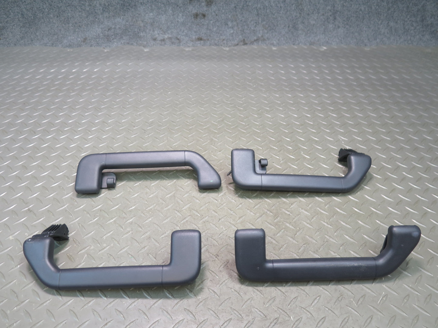2011-2018 Porsche Cayenne 958 Front & Rear Overhead Grab Hanlde Black Set  of 4