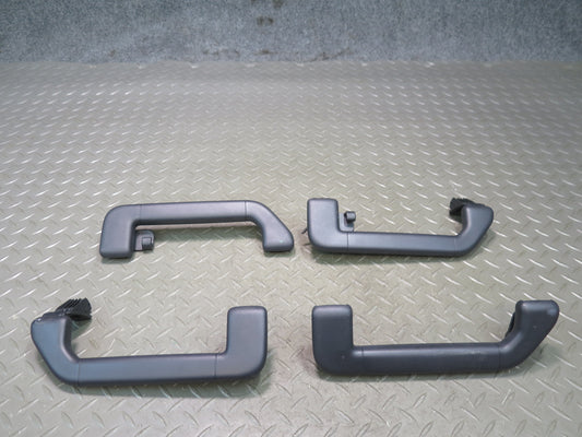2011-2018 Porsche Cayenne 958 Front & Rear Overhead Grab Hanlde Black Set  of 4
