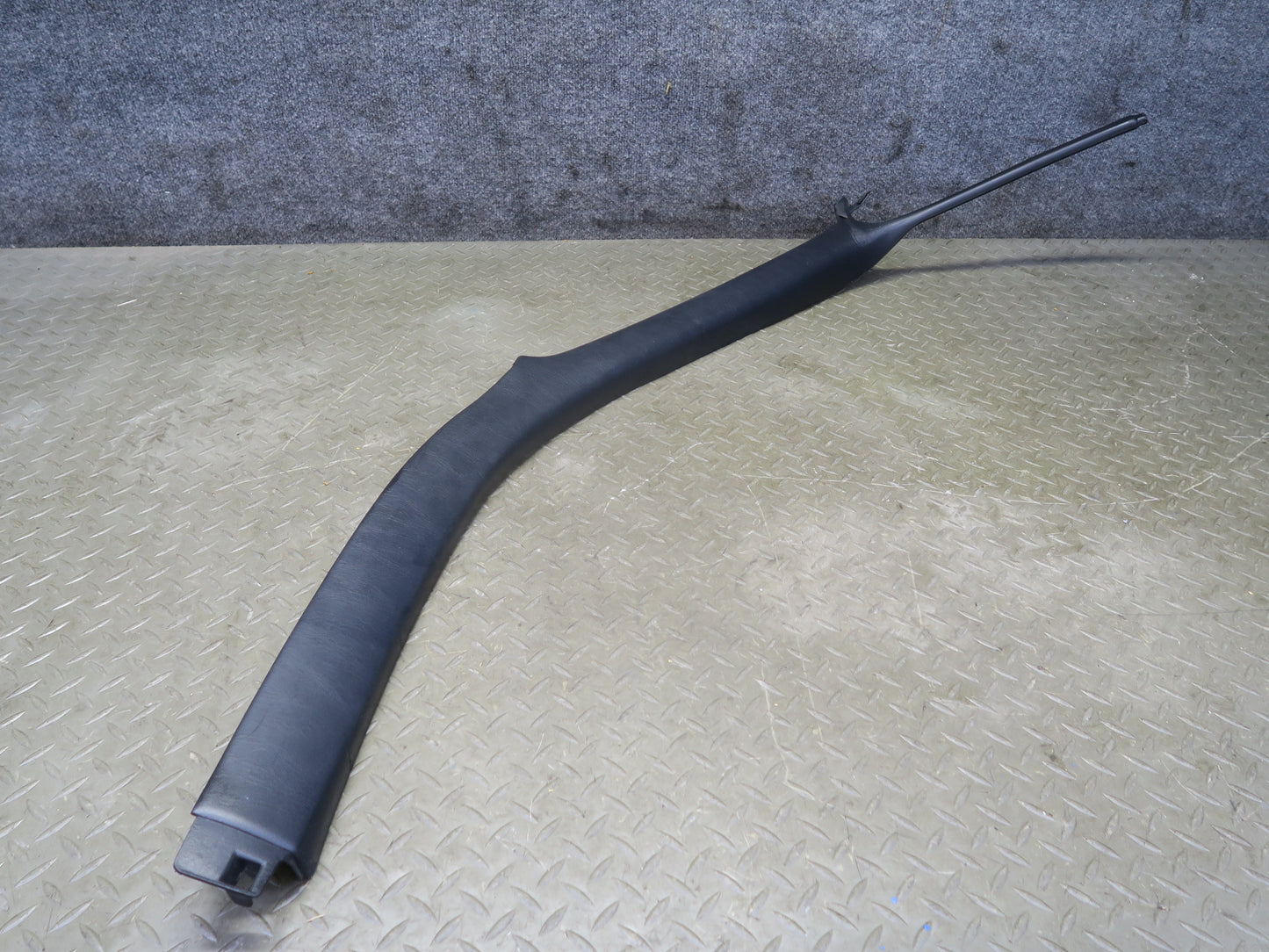91-95 Toyota SW21L MR2 Set of 2 Front A Pillar Trim Cover Panel Black OEM
