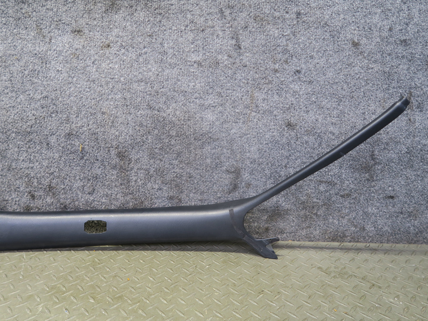 91-95 Toyota SW21L MR2 Set of 2 Front A Pillar Trim Cover Panel Black OEM