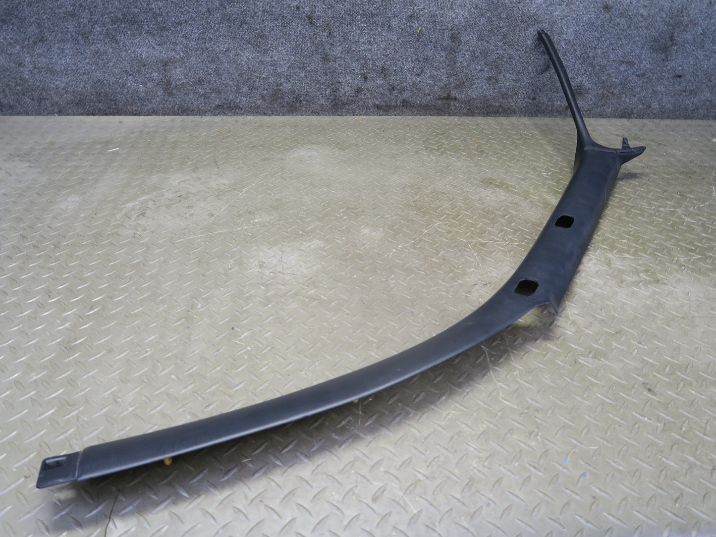 91-95 Toyota SW21L MR2 Set of 2 Front A Pillar Trim Cover Panel Black OEM