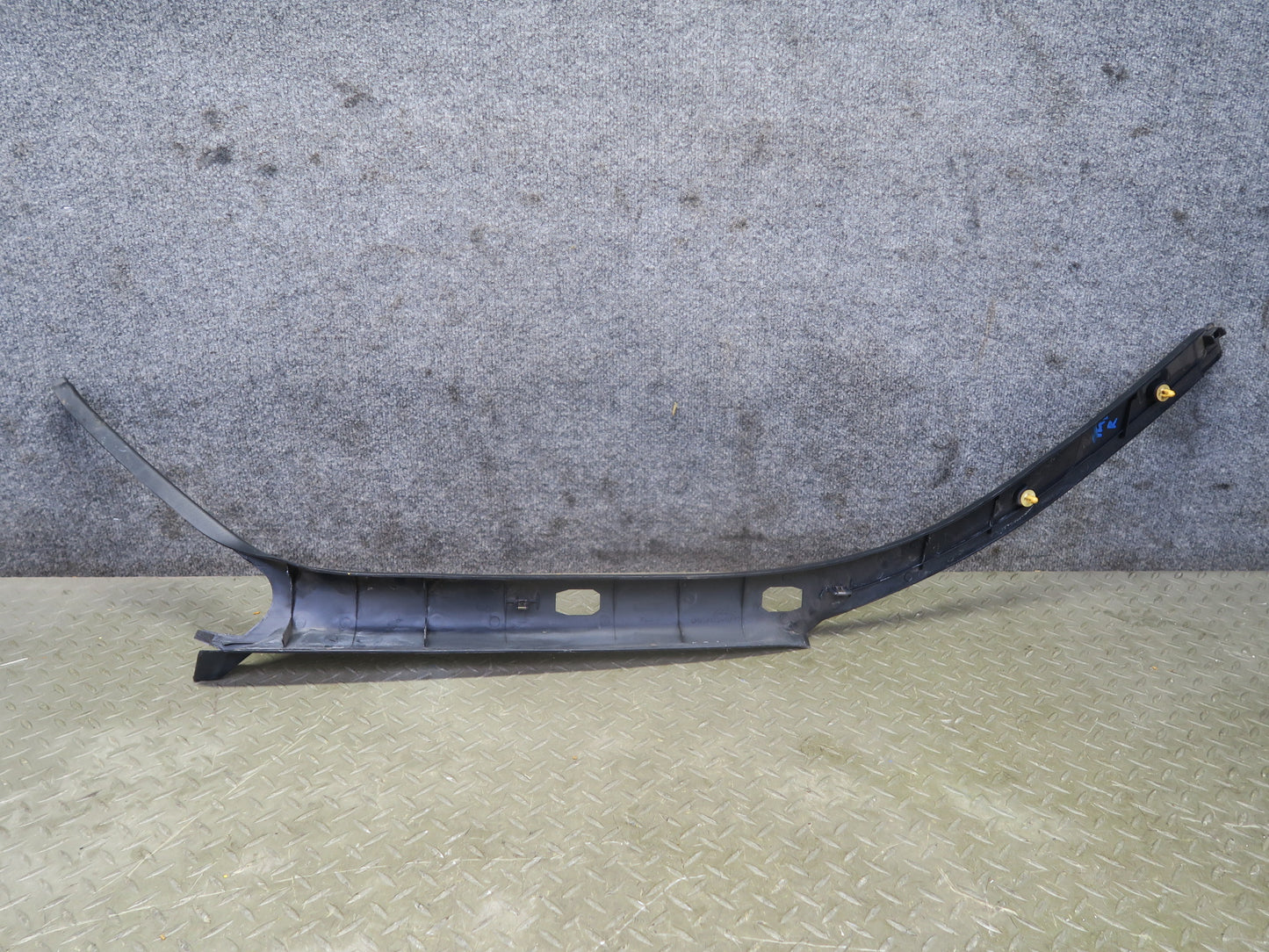 91-95 Toyota SW21L MR2 Set of 2 Front A Pillar Trim Cover Panel Black OEM