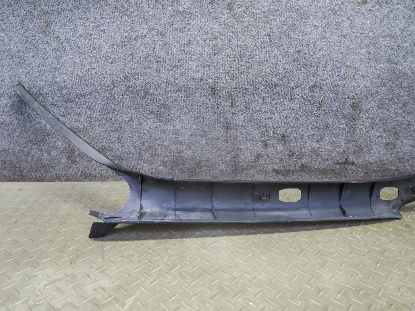 91-95 Toyota SW21L MR2 Set of 2 Front A Pillar Trim Cover Panel Black OEM
