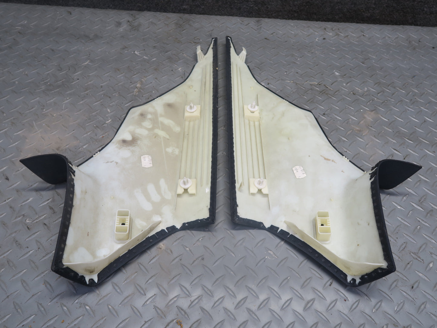 07-13 BMW E92 335Xi 14pcs Headliner Pillar Trim w Sun Visor Grab Handle Set OEM
