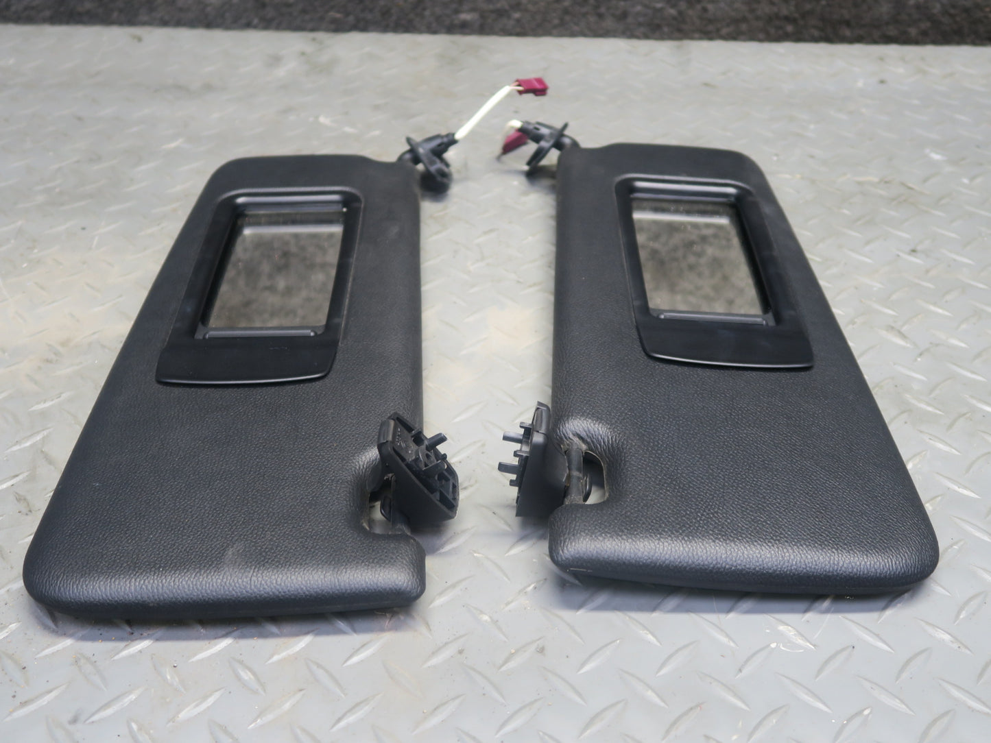 07-13 BMW E92 335Xi 14pcs Headliner Pillar Trim w Sun Visor Grab Handle Set OEM
