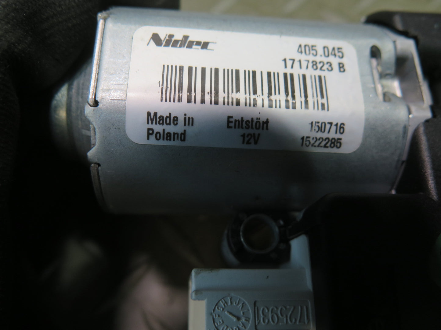 2011-2018 Porsche Cayenne 958 Rear Sunroof Motor Drive Unit 7P0959591E