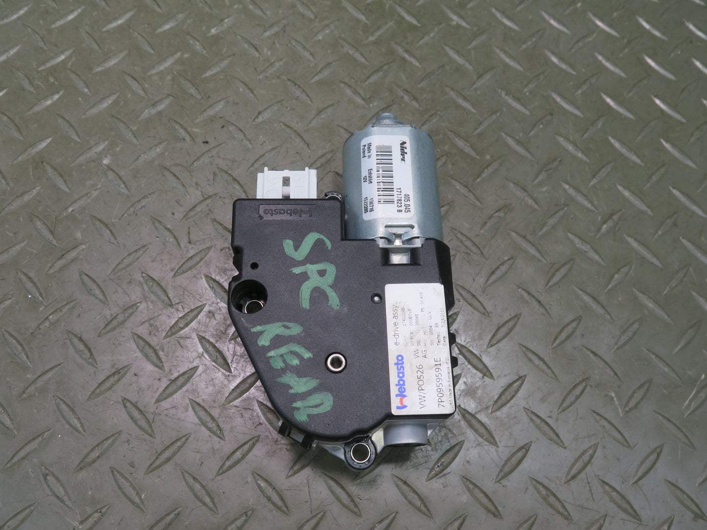 2011-2018 Porsche Cayenne 958 Rear Sunroof Motor Drive Unit 7P0959591E
