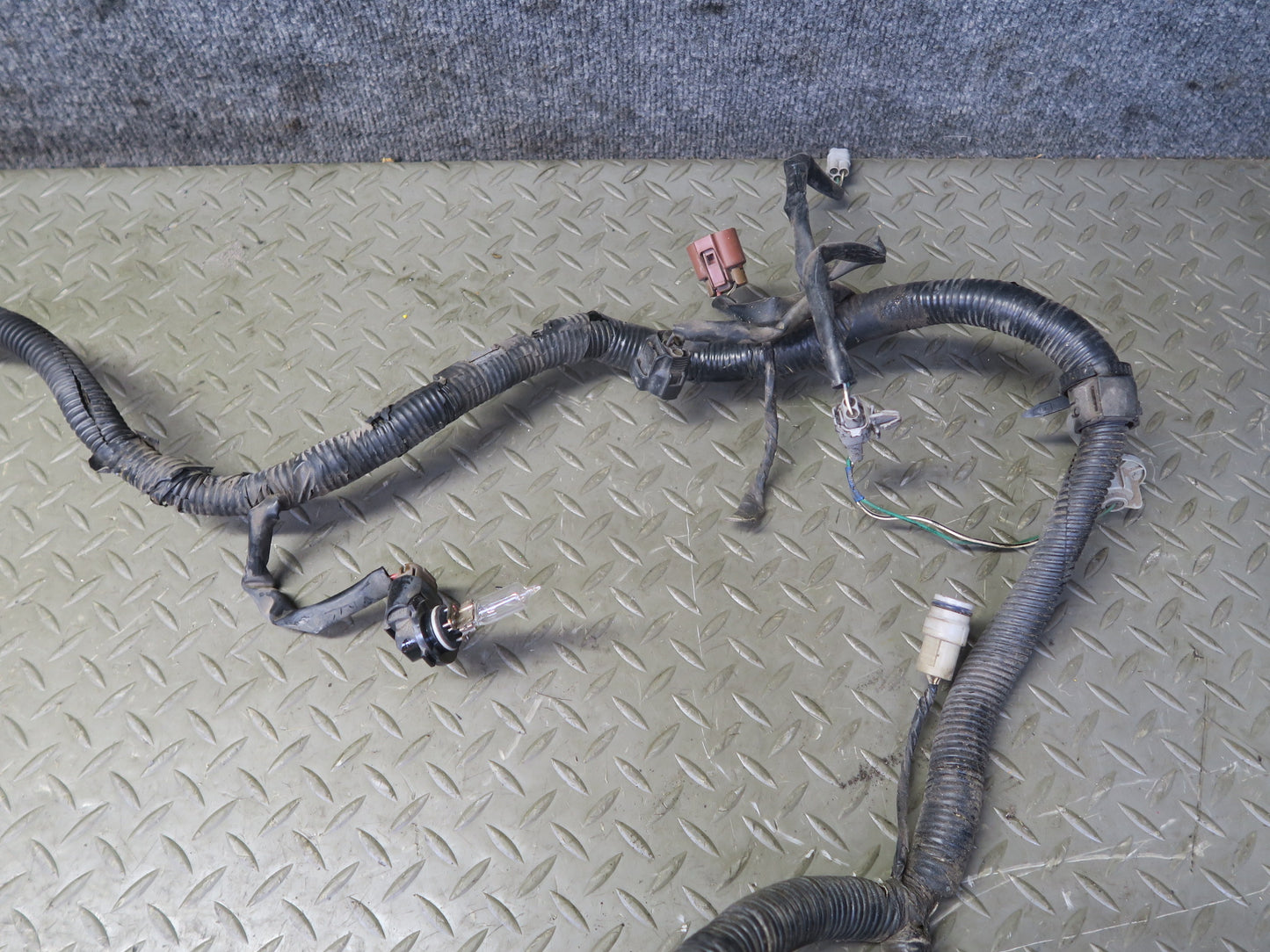 1992 Toyota Land Cruiser FJ80 4.0L A/T Underhood Engine Bay Wire Wiring Harness