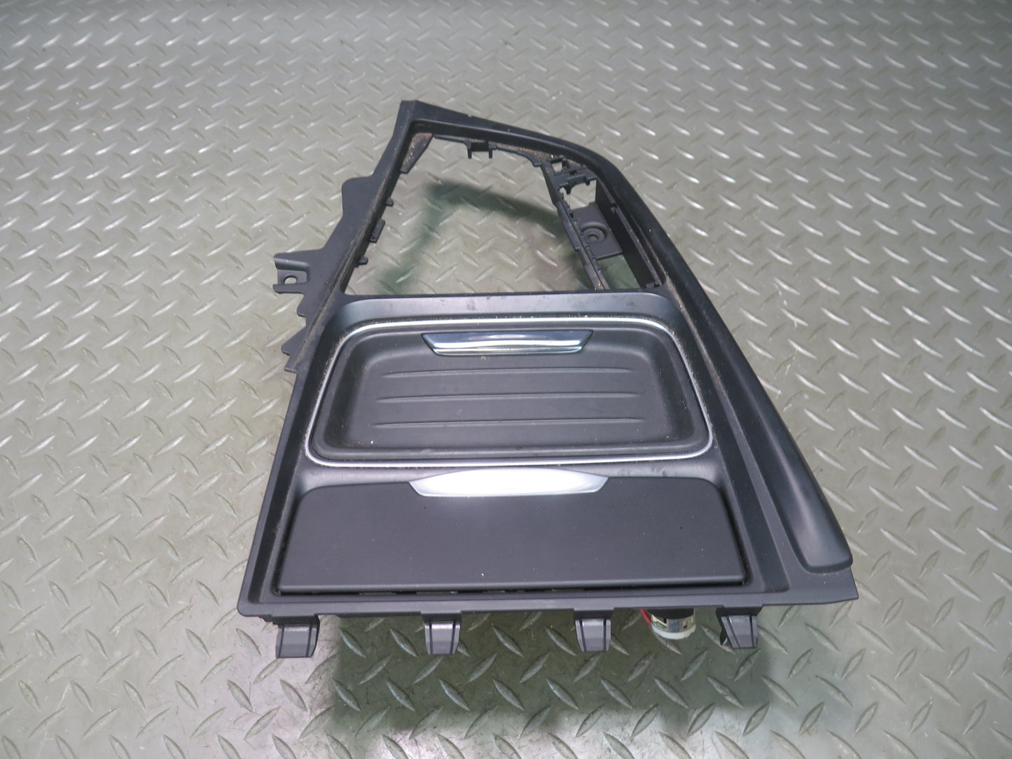 14-16 BMW F32 435i Front Center Console Shifter CUP Holder Trim Panel OEM