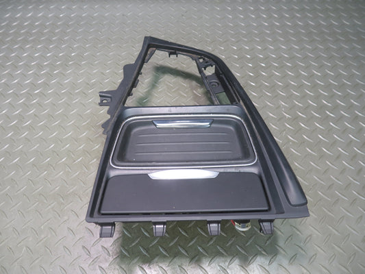 14-16 BMW F32 435i Front Center Console Shifter CUP Holder Trim Panel OEM