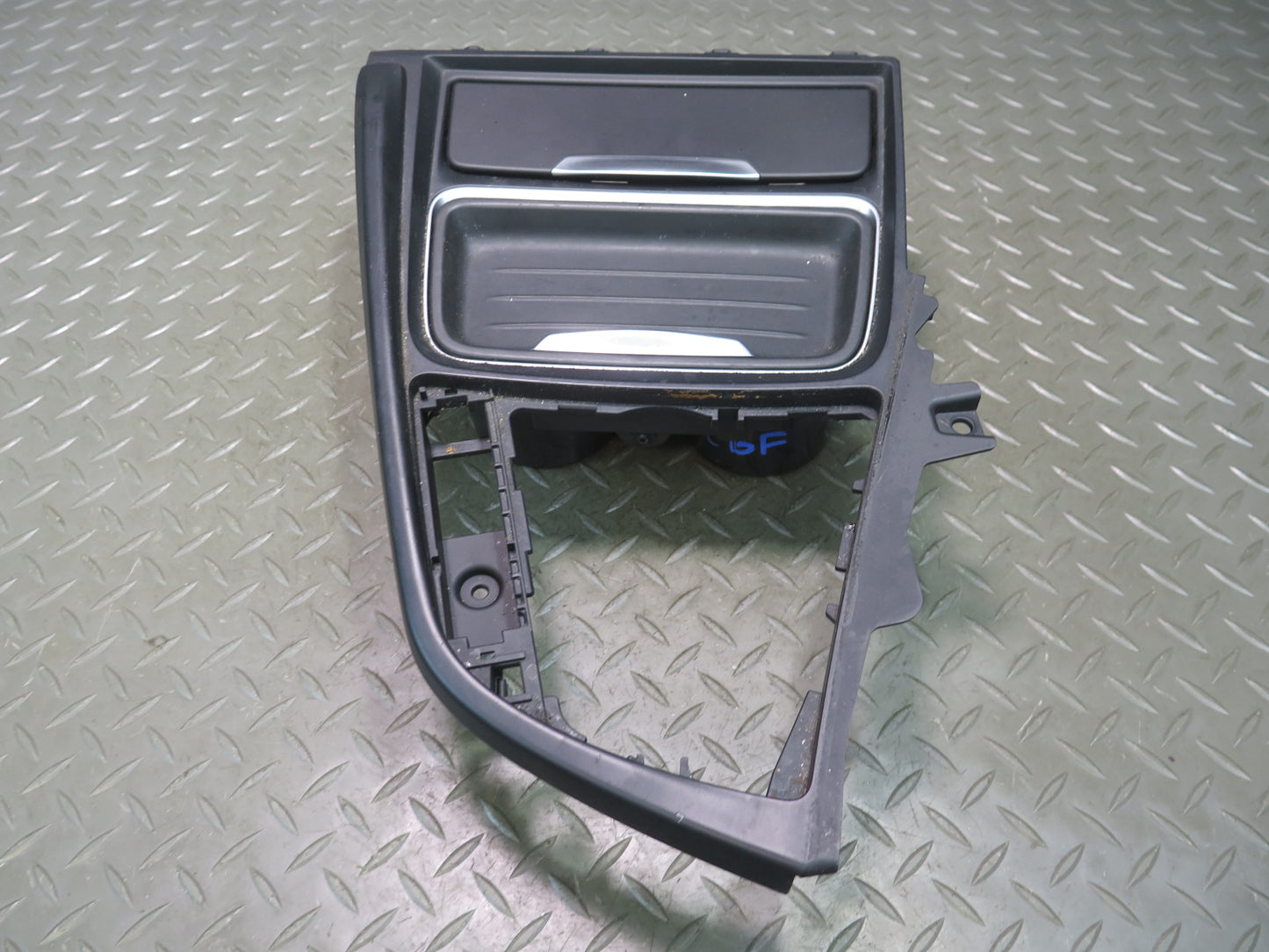 14-16 BMW F32 435i Front Center Console Shifter CUP Holder Trim Panel OEM