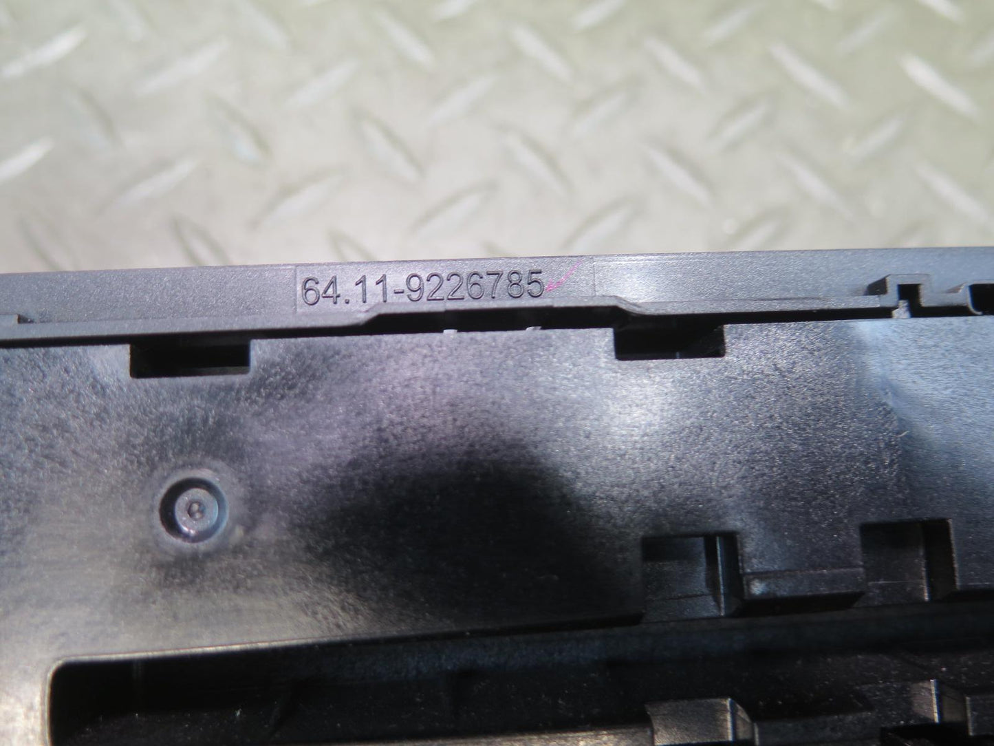 14-16 BMW F32 435i Radio CD A/C Heater Climate Control Switch Panel OEM