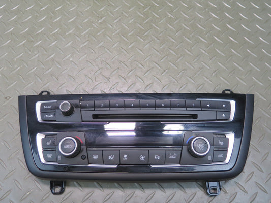 14-16 BMW F32 435i Radio CD A/C Heater Climate Control Switch Panel OEM
