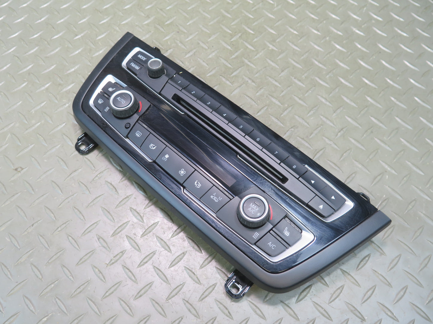 14-16 BMW F32 435i Radio CD A/C Heater Climate Control Switch Panel OEM