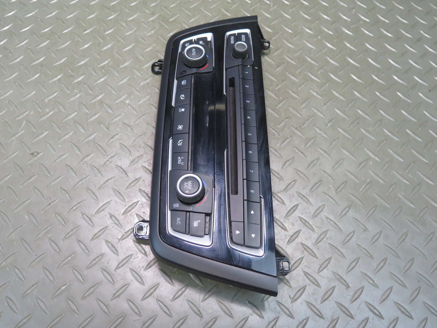 14-16 BMW F32 435i Radio CD A/C Heater Climate Control Switch Panel OEM