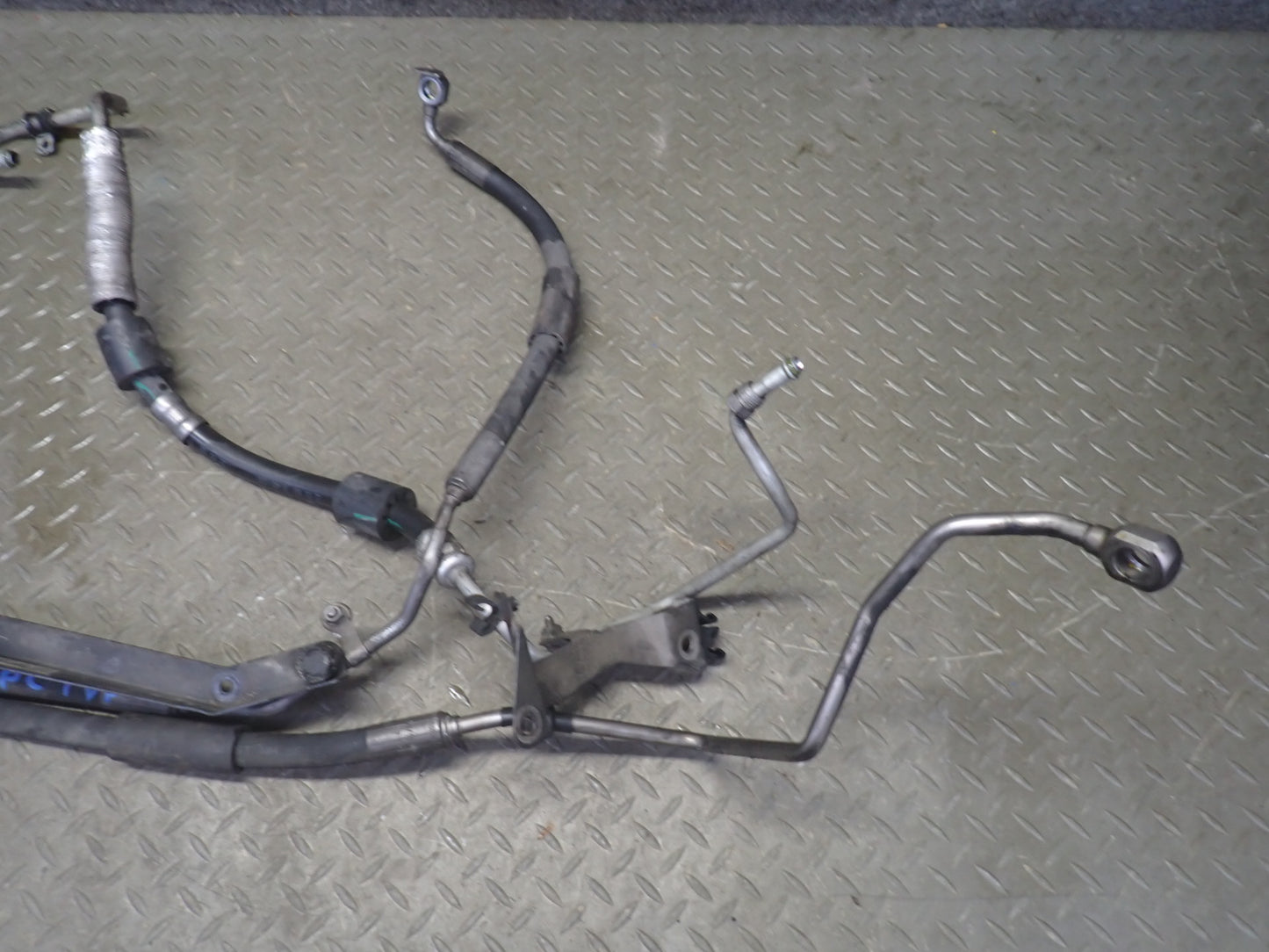 2011-2018 Porsche Cayenne 958 4.8L Power Steering Hose Pipe Line Set