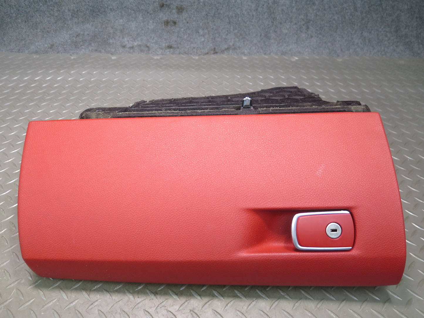 14-16 BMW F32 435I Dash Front Right Glove Box Compartment Storage RED OEM