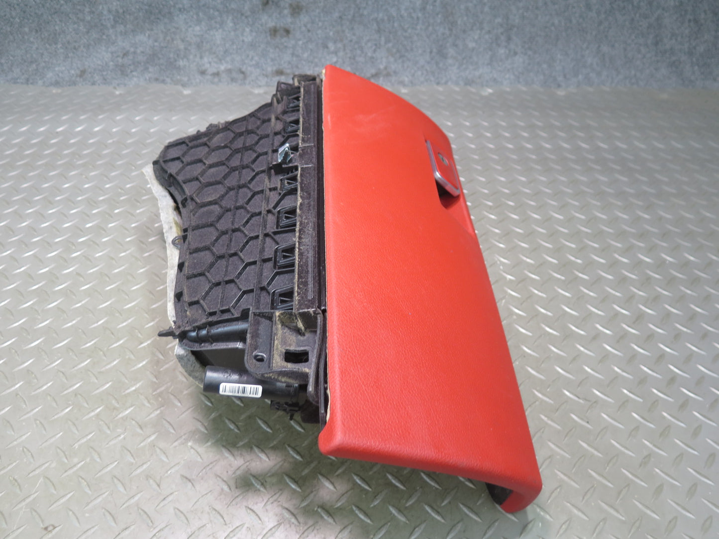 14-16 BMW F32 435I Dash Front Right Glove Box Compartment Storage RED OEM