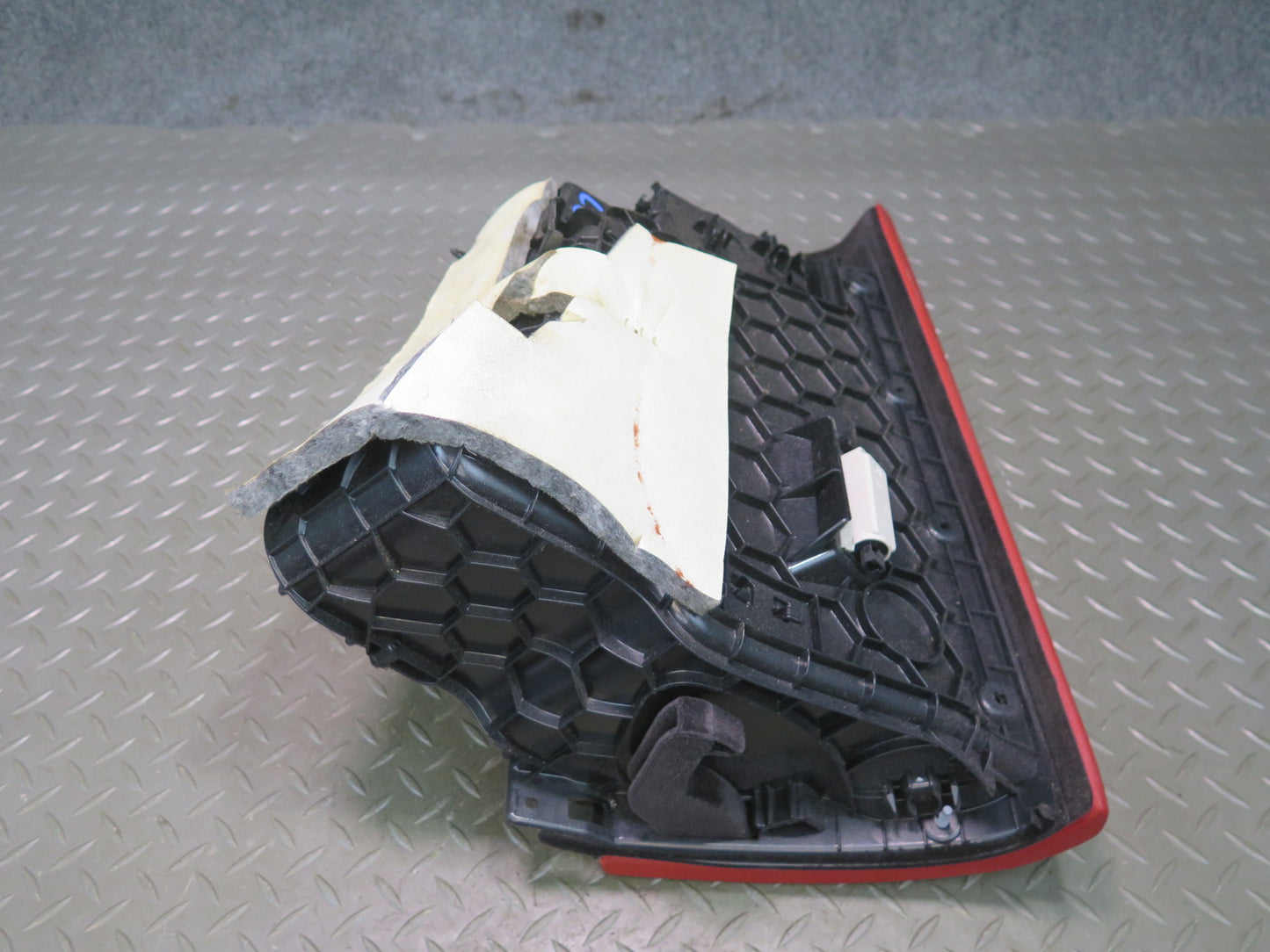 14-16 BMW F32 435I Dash Front Right Glove Box Compartment Storage RED OEM