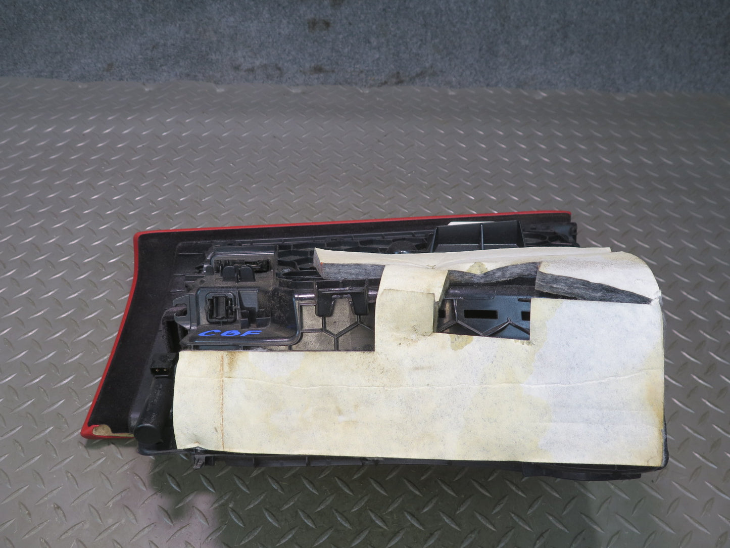 14-16 BMW F32 435I Dash Front Right Glove Box Compartment Storage RED OEM