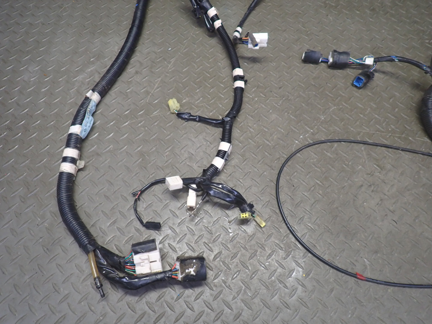 1992 Toyota Land Cruiser FJ80 Left Interior Floor Wiring Harness w Cable Set