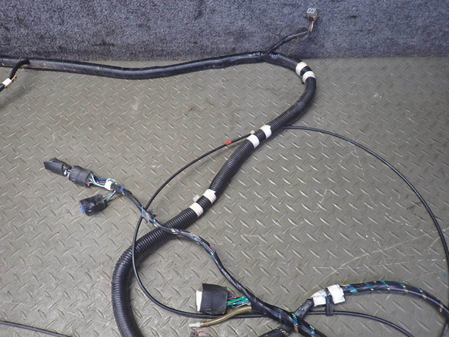 1992 Toyota Land Cruiser FJ80 Left Interior Floor Wiring Harness w Cable Set