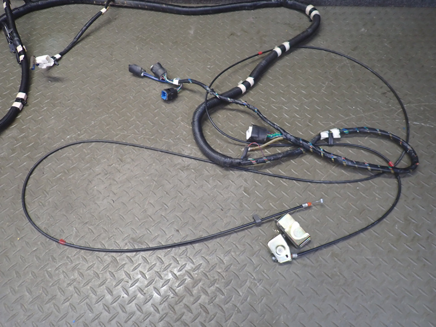 1992 Toyota Land Cruiser FJ80 Left Interior Floor Wiring Harness w Cable Set
