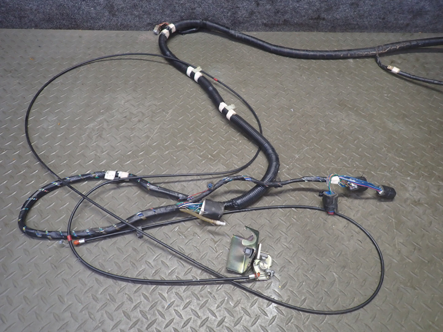 1992 Toyota Land Cruiser FJ80 Left Interior Floor Wiring Harness w Cable Set