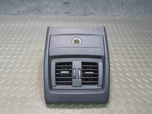 14-16 BMW F32 435I Rear Center Console Panel w A/C Air Vent Grille OEM