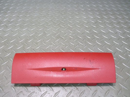 14-16 BMW F32 435I Dashboard Center Lower Trim Cover Panel w Light RED OEM