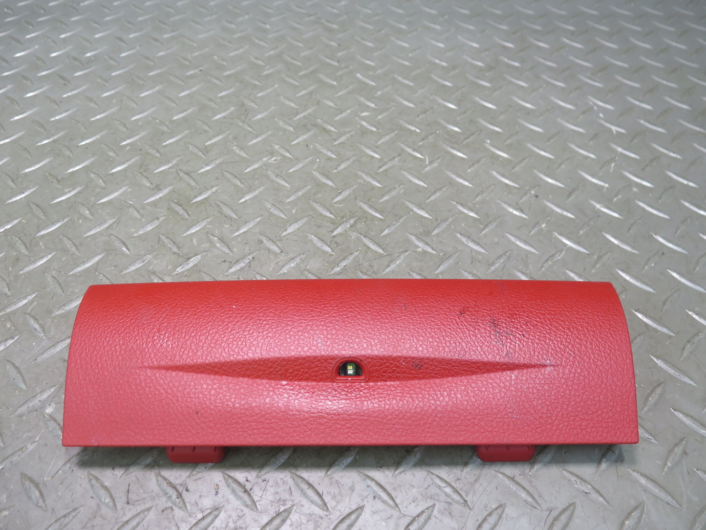 14-16 BMW F32 435I Dashboard Center Lower Trim Cover Panel w Light RED OEM