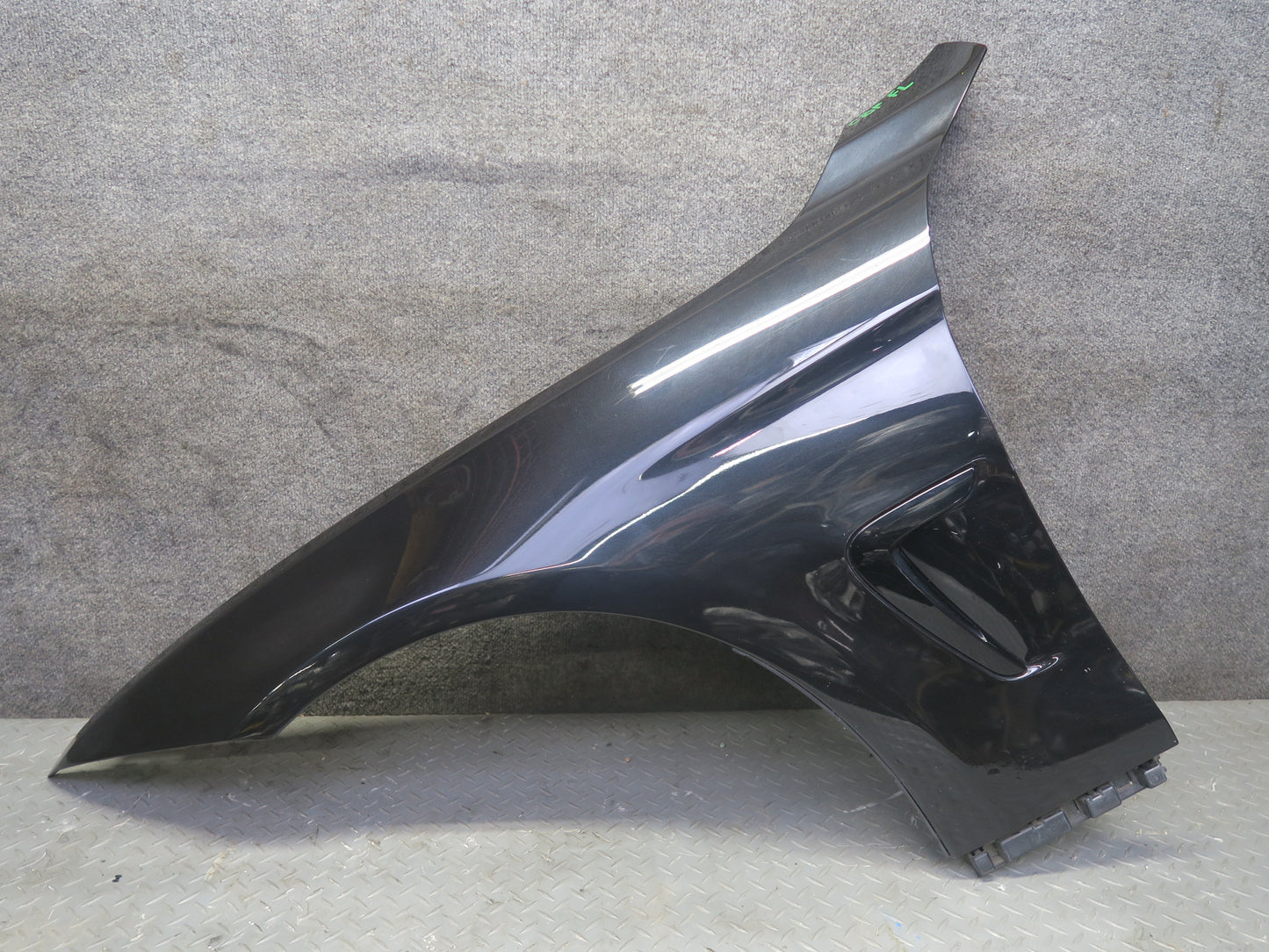 14-16 BMW F32 435I Front Left Driver Side Fender Shell Panel Cover Black OEM