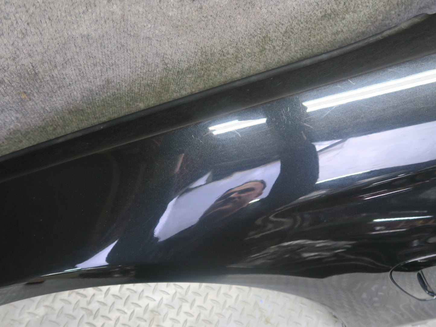14-16 BMW F32 435I Front Left Driver Side Fender Shell Panel Cover Black OEM