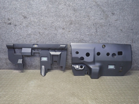 2011-2018 Porsche Cayenne 958 Under Dash Front Left & Right Lower Trim Panel Set