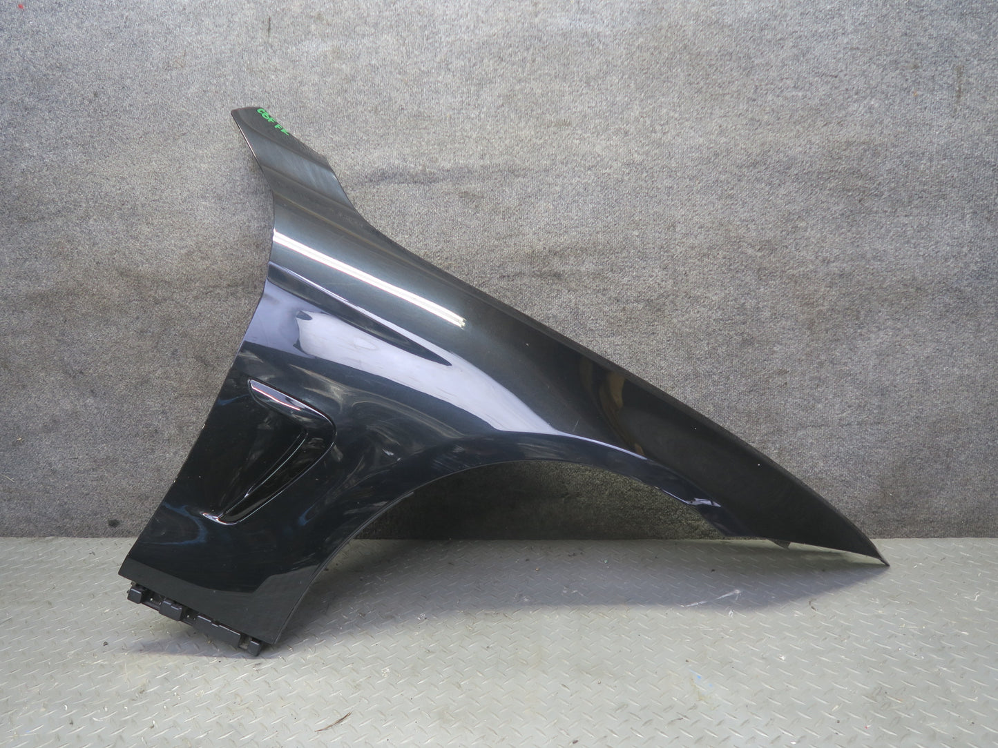 14-16 BMW F32 435I Front Right Passenger Side Fender Shell Panel Cover Black OEM