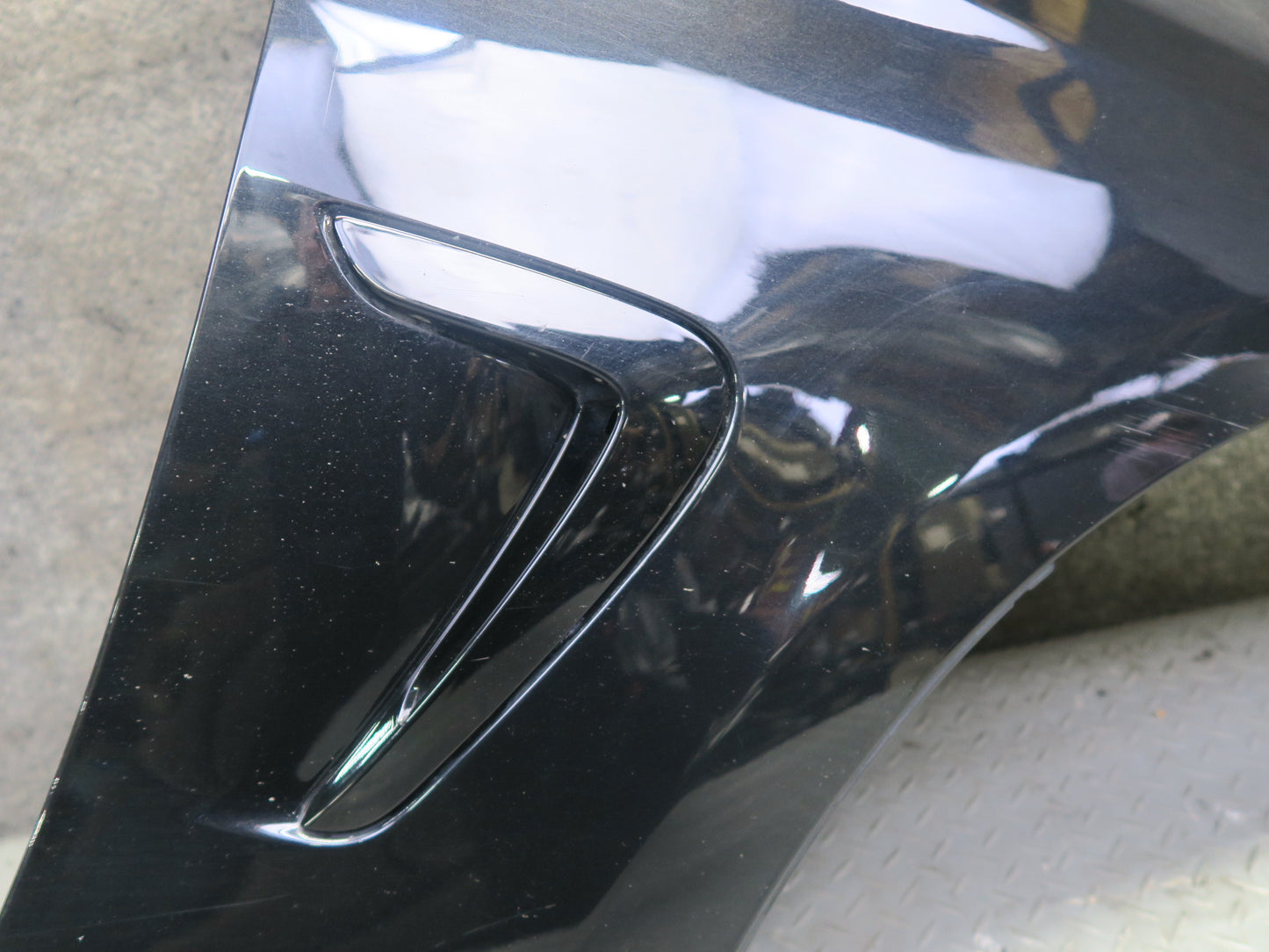 14-16 BMW F32 435I Front Right Passenger Side Fender Shell Panel Cover Black OEM