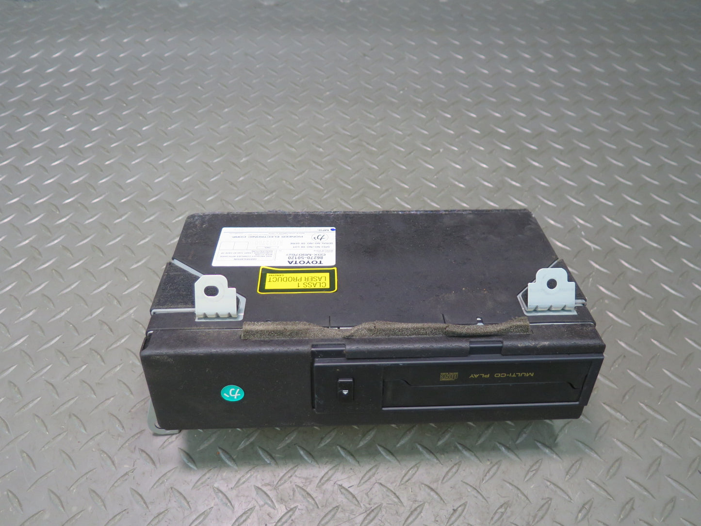 98-00 Lexus LS400 Pioneer 6 Disc CD Changer w Magazine 86270-50120 OEM