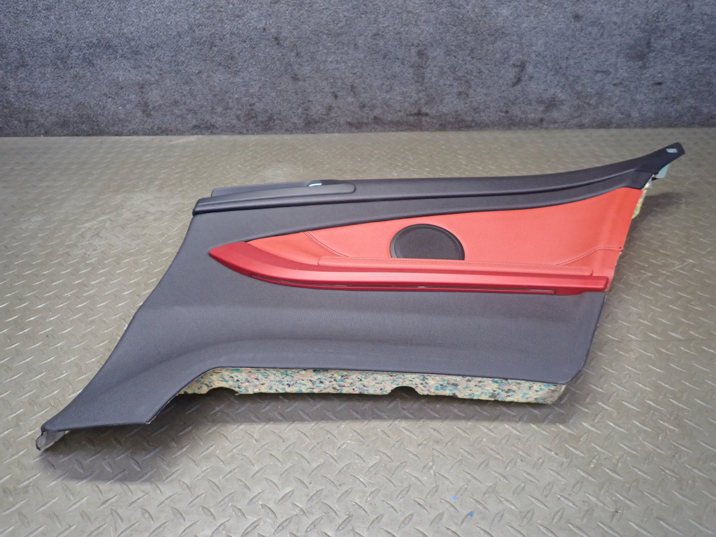 14-16 BMW F32 435I Coupe Rear Quarter Interior Leather Trim Panel Set OEM