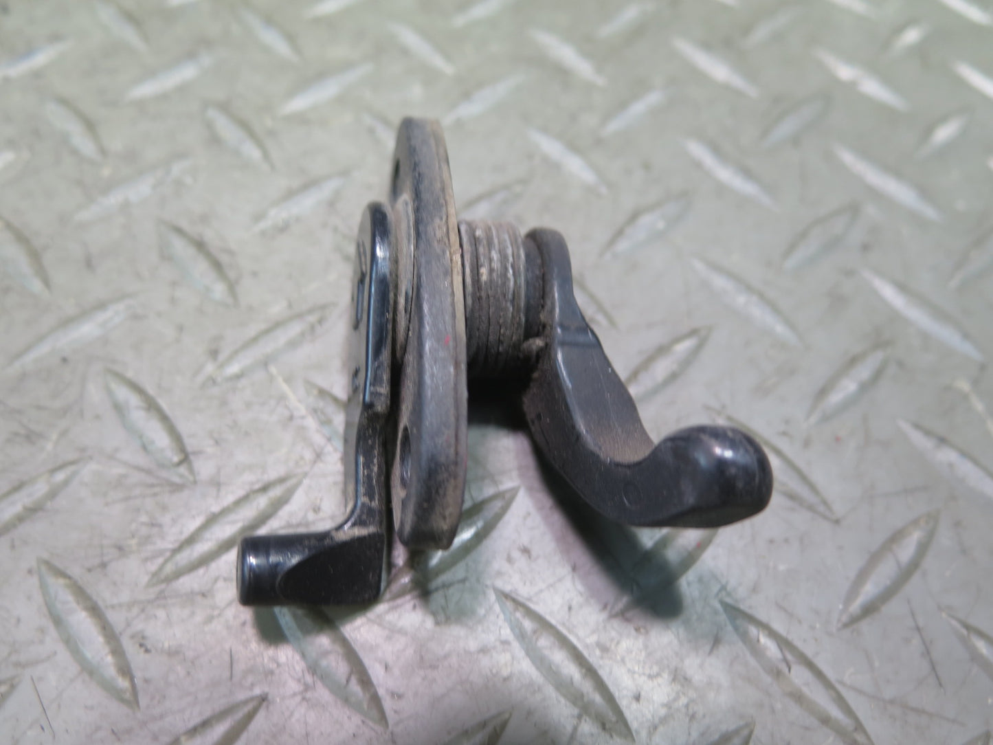 91-95 Toyota SW21L MR2 Set of 2 Door Seat Belt Release Tensioner Lever OEM