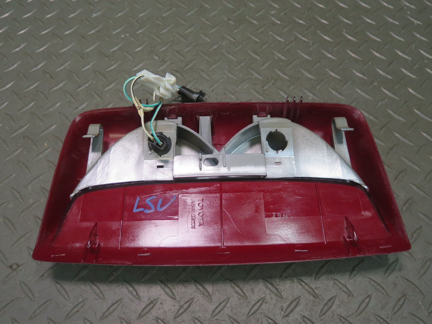 95-00 Lexus UCF20L LS400 Rear Third 3RD Brake Light Lamp Blue Brown OEM