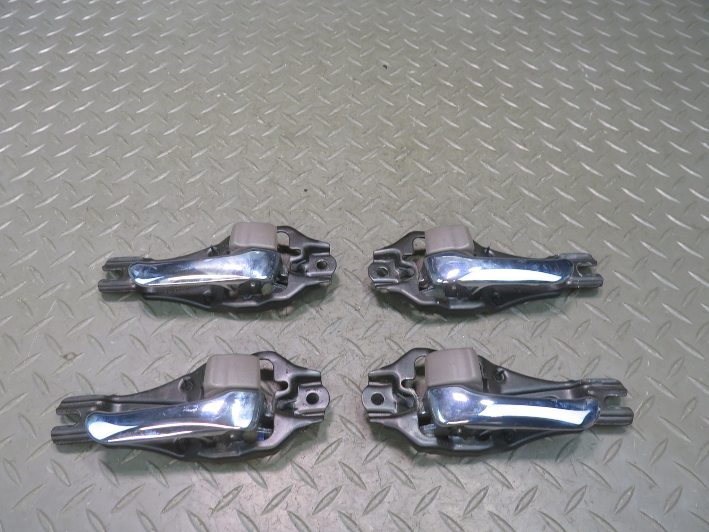 95-00 Lexus LS400 UCF20L Set of 4 Front & Rear Interior Door Inner Handle OEM